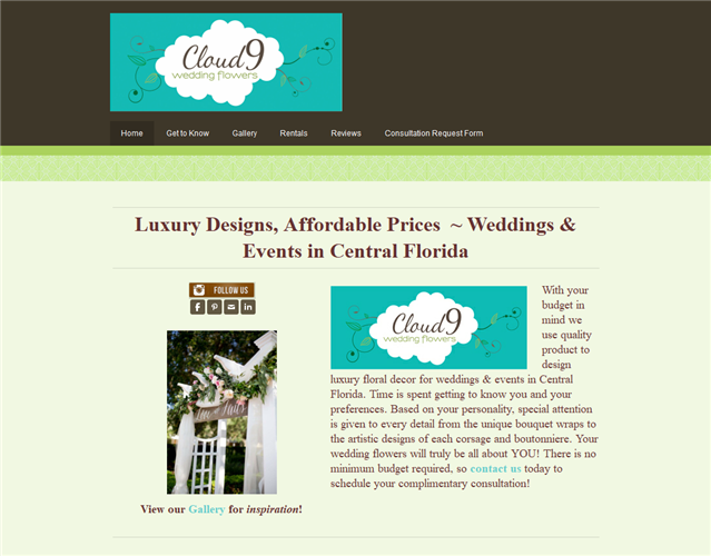 Cloud 9 Wedding Flowers wedding vendor photo
