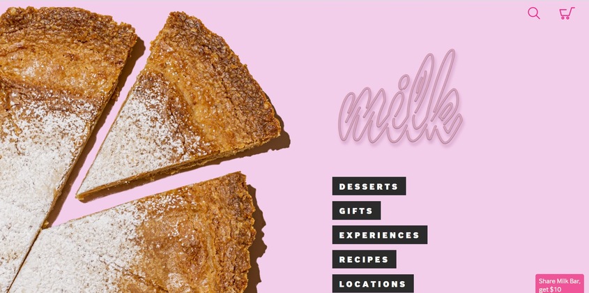 Milk Bar wedding vendor photo