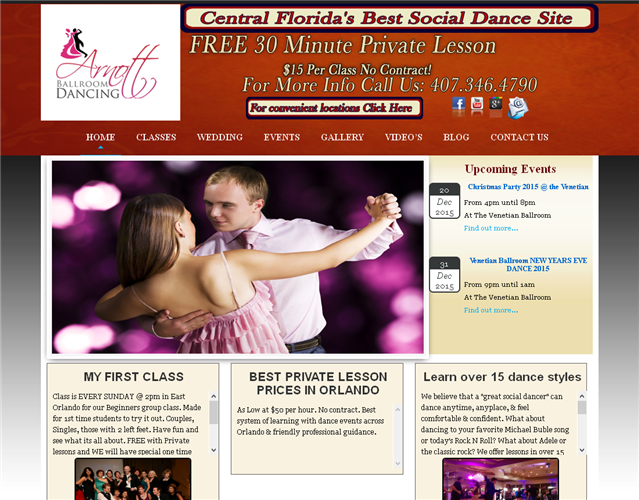 Arnott Ballroom Dance wedding vendor photo