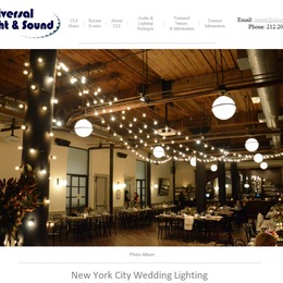 Photo of Universal Light And Sound, a wedding rentals in New York