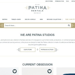 Photo of Patina Rentals, a wedding rentals in New York