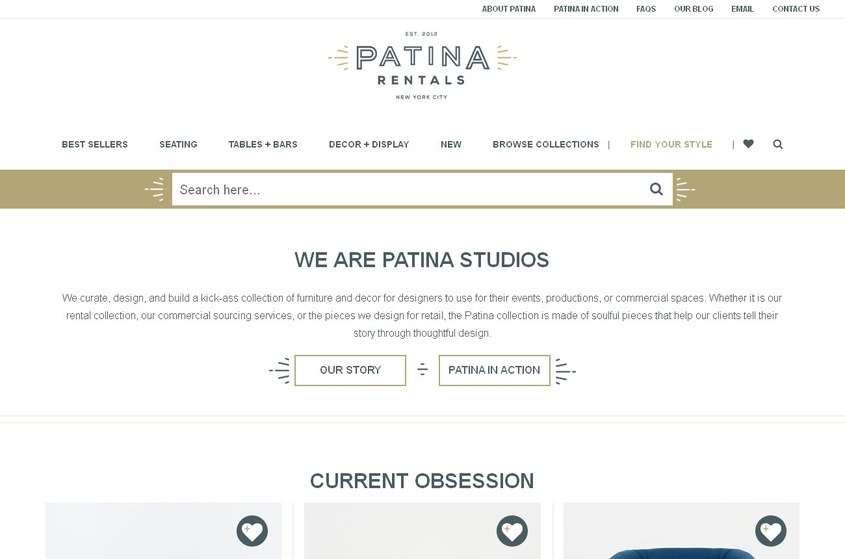 Patina Rentals wedding vendor photo