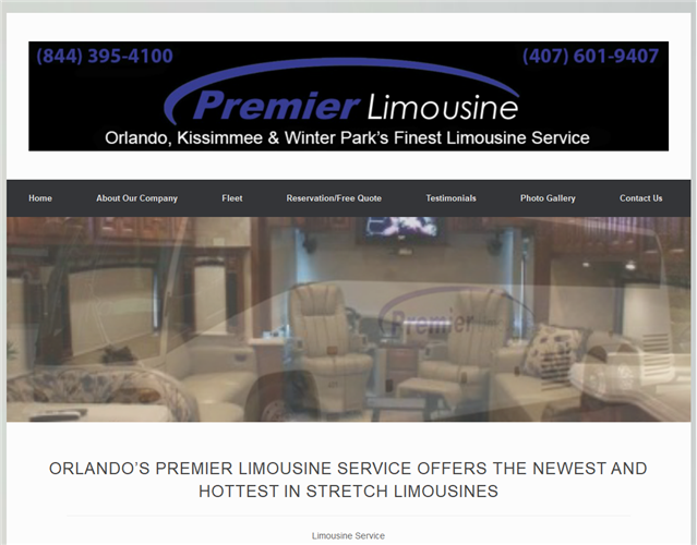 Premier Limo wedding vendor photo