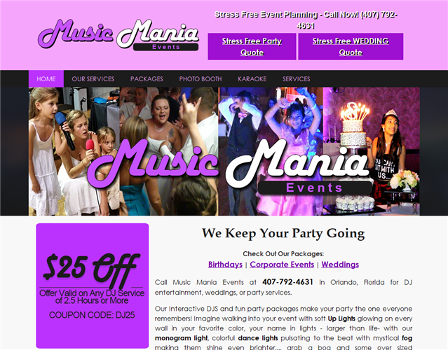 Music Mania Events wedding vendor photo