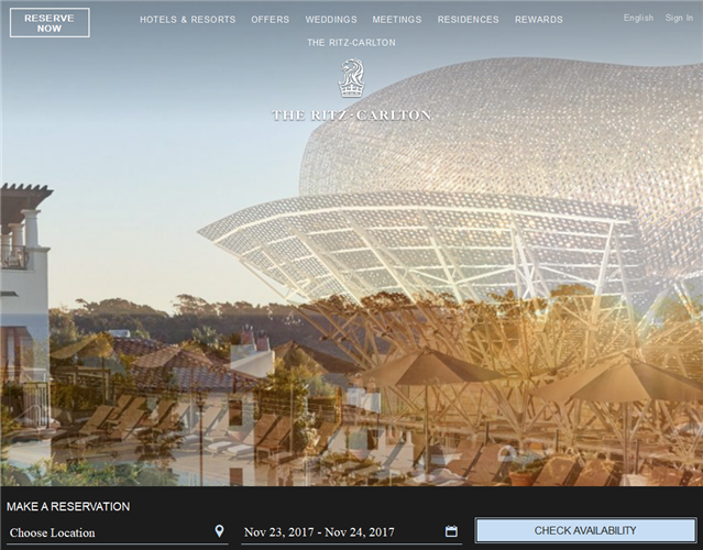 Ritz Carlton wedding vendor photo