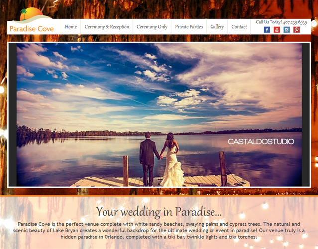 Paradise Cove Orlando wedding vendor photo