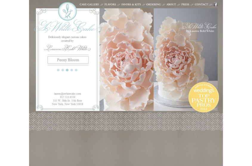 A White Cake wedding vendor photo