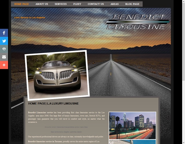 Benedict Limousine wedding vendor photo