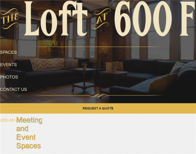 The Loft at 600 F wedding vendor photo