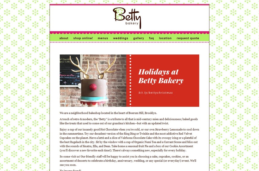 Betty Bakery wedding vendor photo