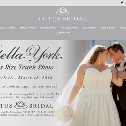 Photo of Lotus Bridal, a wedding bridal boutique in New York