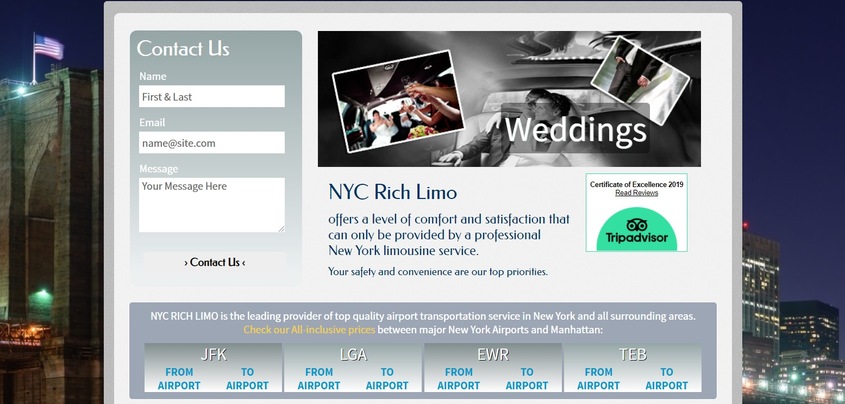 NYC Rich Limo wedding vendor photo