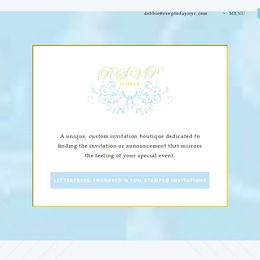Photo of R.s.v.p. Today, a wedding stationery in New York