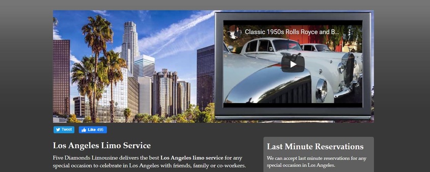 Five Diamonds Limo wedding vendor photo