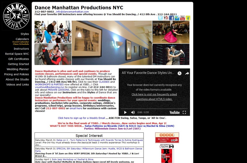 Dance Manhattan Studios wedding vendor photo