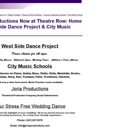 Photo of Joria Productions, a wedding dance instructor in New York