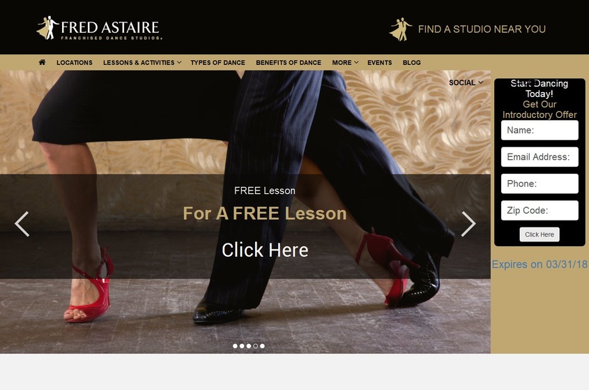 Fred Astaire Dance Studio wedding vendor photo