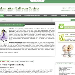 Photo of Manhattan Ballroom Society, a wedding dance instructor in New York