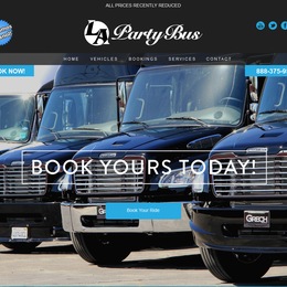 Photo of La Party Bus, a wedding limo service in Los Angeles