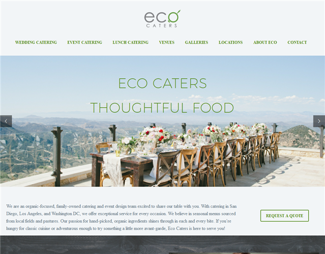 Eco Caters wedding vendor photo