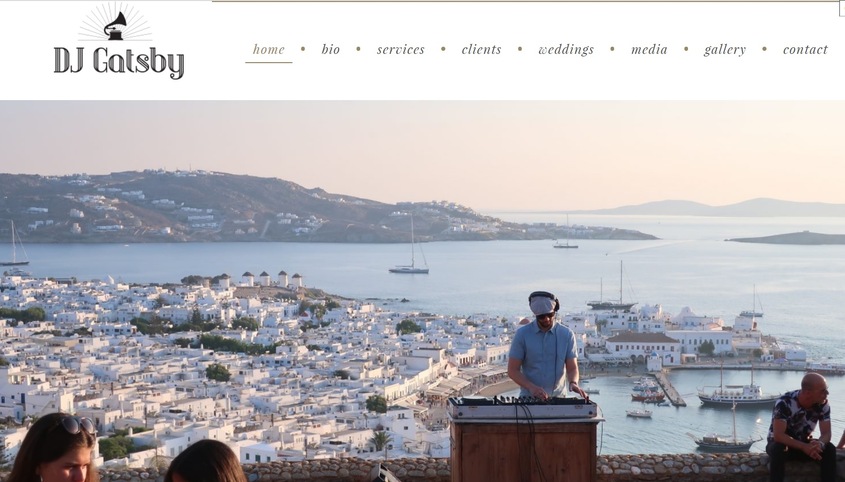 DJ Gatsby wedding vendor photo