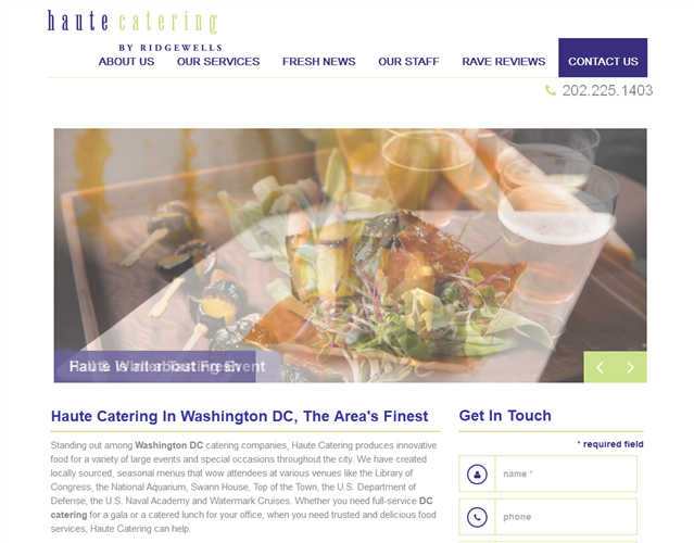 Haute Catering wedding vendor photo