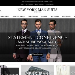 Photo of New York Man Suits, a wedding tuxedos and suits in New York