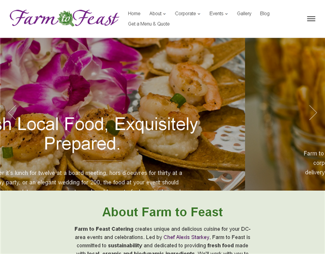 Farm to Feast Catering wedding vendor photo