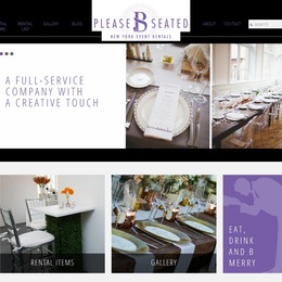 Photo of Please B Seated, a wedding rentals in New York