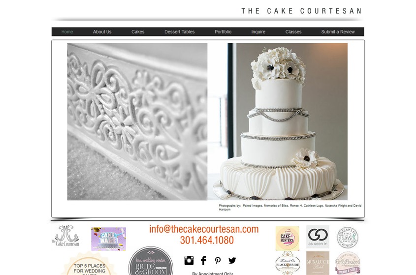 The Cake Courtesan wedding vendor photo