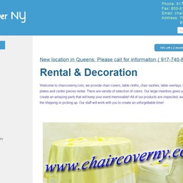 Photo of Chair Cover Ny, a wedding rentals in New York