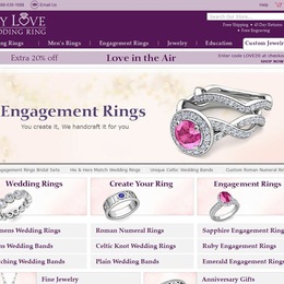 Photo of My Love Wedding Ring, a wedding rings and jewelry in New York