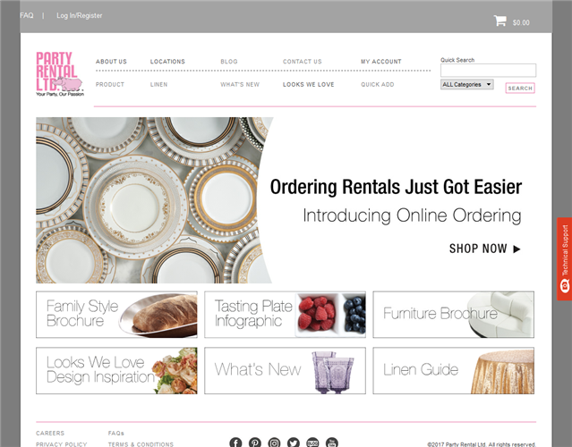 Party Rental Ltd wedding vendor photo