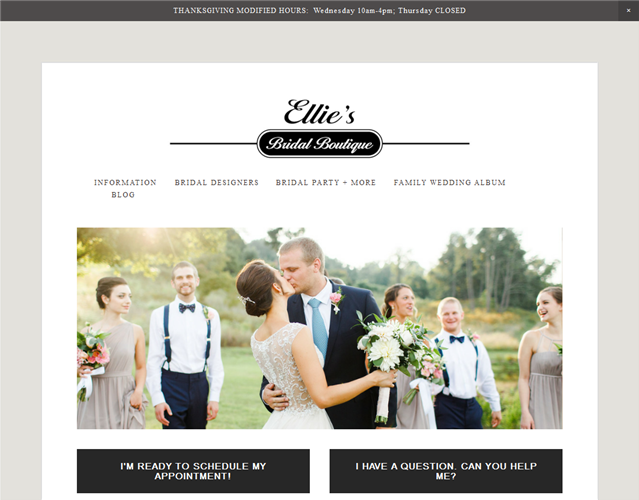 Ellie's Bridal  wedding vendor photo