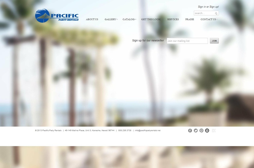 Pacific Party Rentals  wedding vendor photo