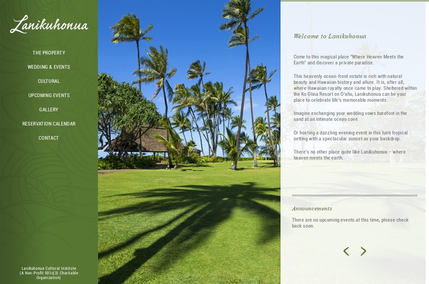 Lanikuhonua wedding vendor photo