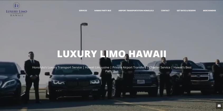 Luxury Limo Hawaii wedding vendor photo