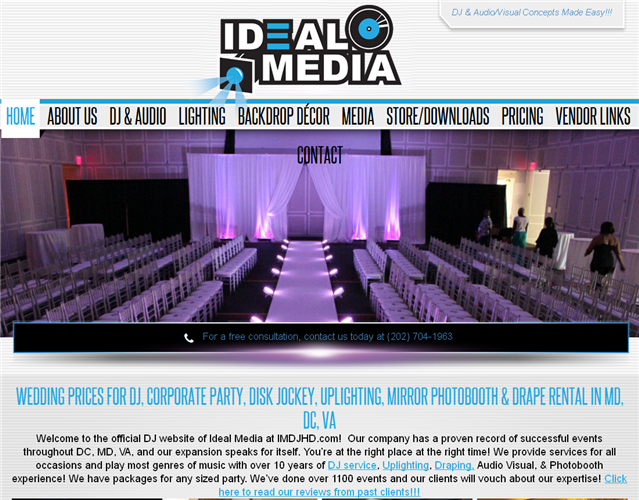 Ideal Media wedding vendor photo