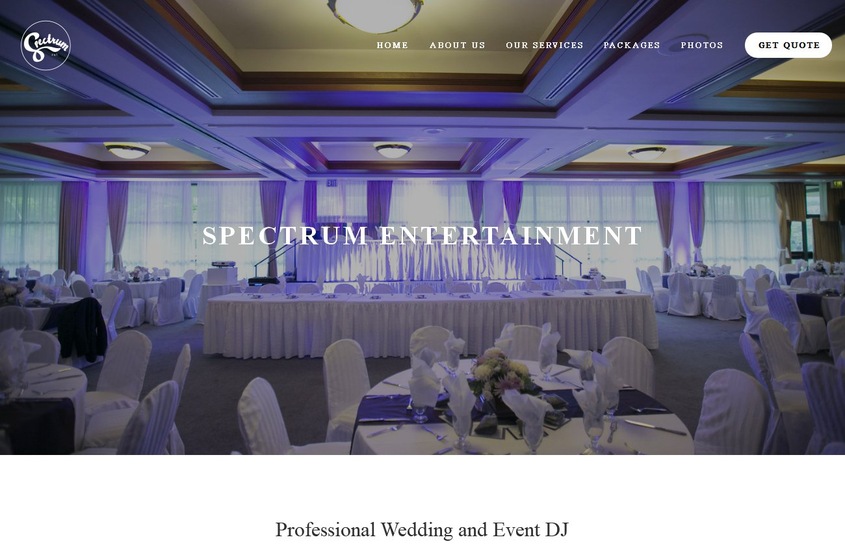 Spectrum Entertainment wedding vendor photo