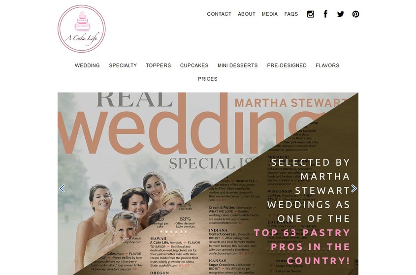 A Cake Life wedding vendor photo