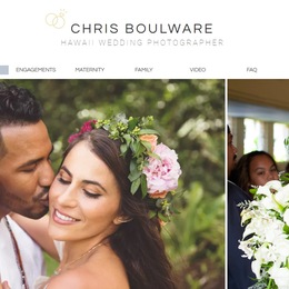 Photo of Chris Boulware, a wedding photographer in Hawaii