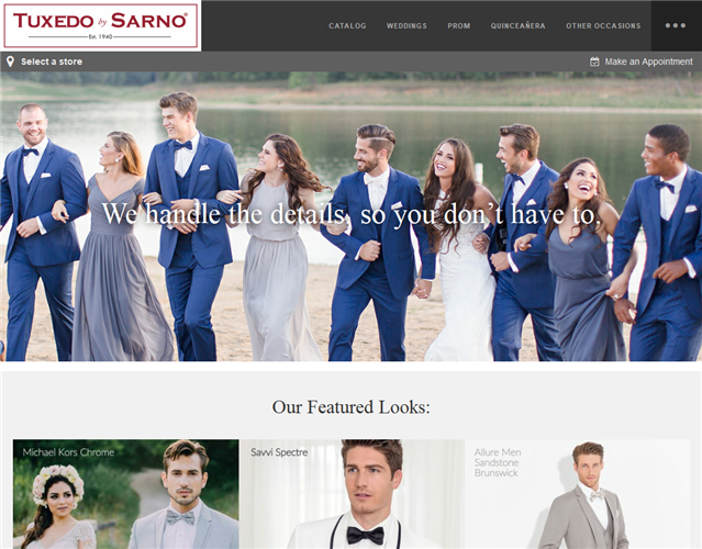 Tuxedo by Sarno wedding vendor photo