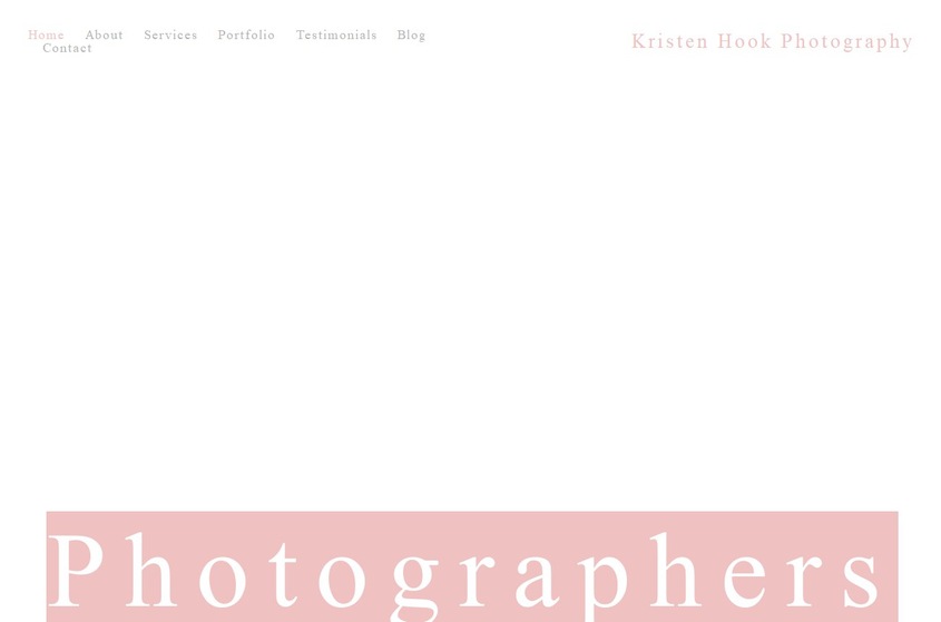 Kristen Hook Photography wedding vendor photo