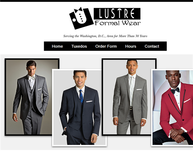 Lustre Formal Wear wedding vendor photo