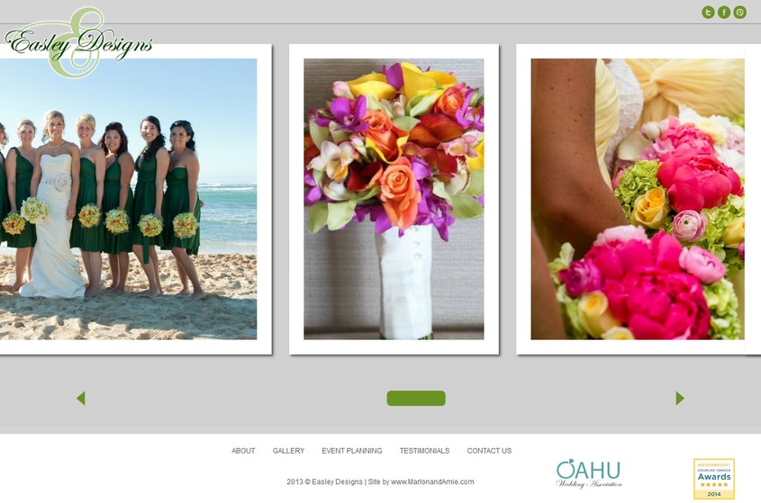 Easley Designs wedding vendor photo