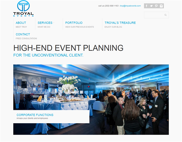 Troyal Events wedding vendor photo