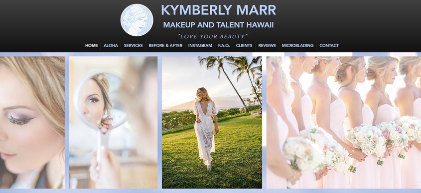 Makeup and Talent Hawaii wedding vendor photo