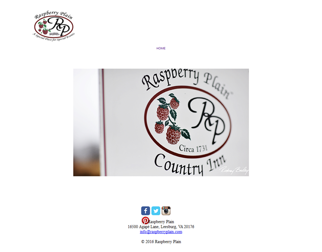 Raspberry Plain wedding vendor photo