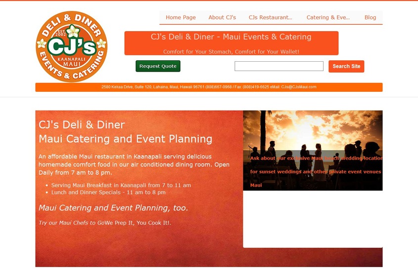 Maui Catering & Event Planning wedding vendor photo