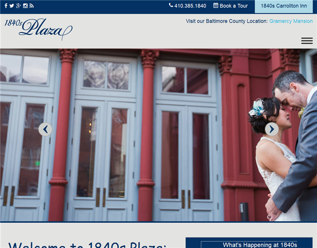 1840s Ballroom wedding vendor photo